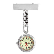 Nurse Watch Brooch Luminous Glow in Dark Pendant Pocket