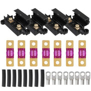 100A MIDI FUSE KIT 4 ANS Holder 7 x Fuses to suit Redarc BCDC Dual Battery