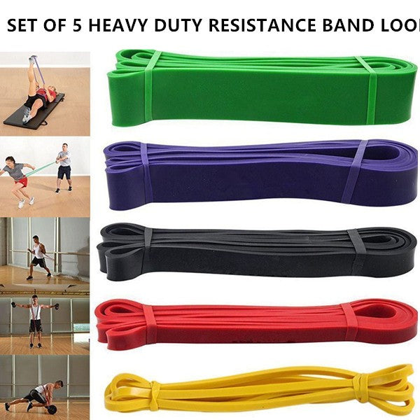 Heavy Duty Power Resistance Band Loop Set