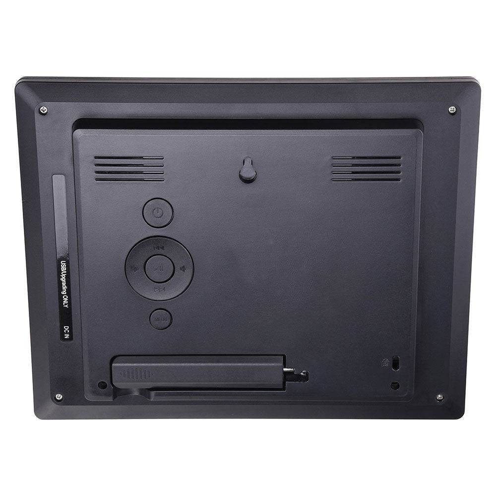 LED Clock Large Dementia Digital Wall Calendar Time Day Week Year Black