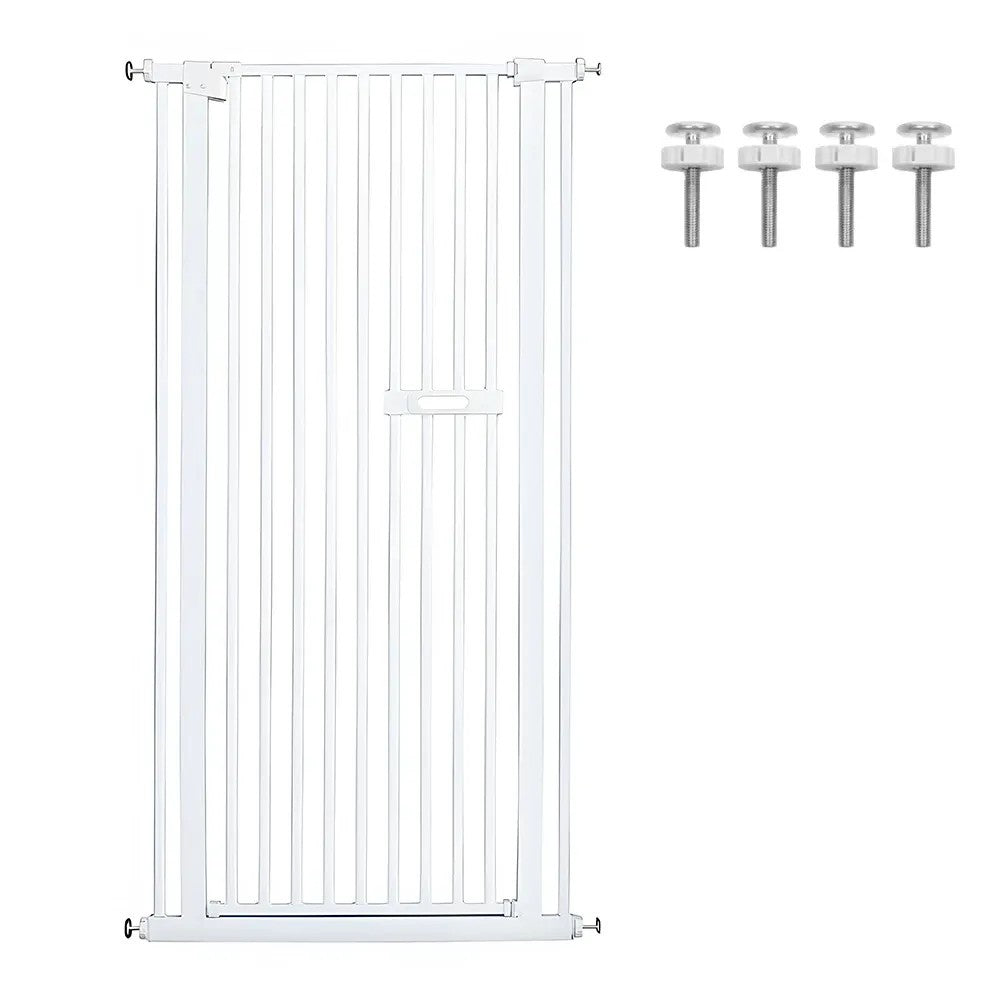 150cm Extra Tall Pet Security Gate Safety Guard Adjustable Fit Width 76-82CM