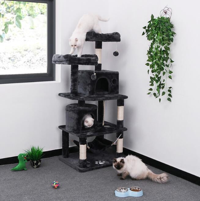 145CM Cat Tree Tower Scratching Post Scratcher