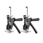 2PCS Viking Arm Precision Clamping Tool Labor Saving Door Use Board Lifter Jack