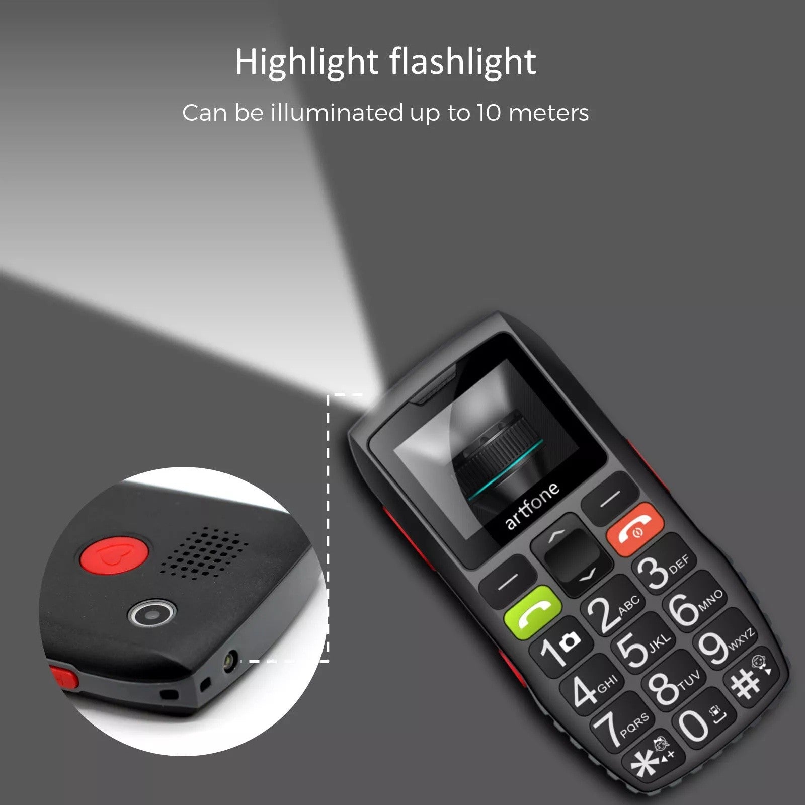 4G Big Button Senior Mobile Phone for Elderly