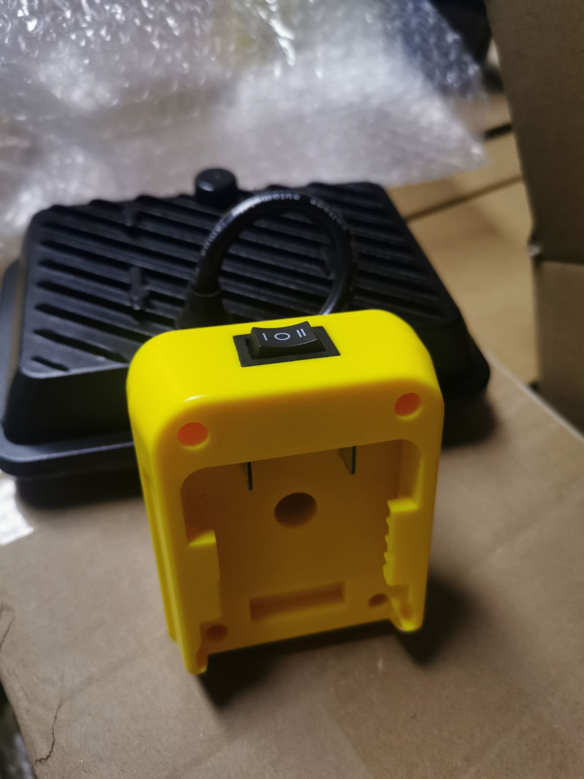 6 Inch LED Flood Work Light Tool Torch Lamp Fit DeWalt 18V 20V Lithium Battery