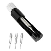 Metal Watch Strap Repair Tool Kit, Threaded Link Remover with Additional Pins