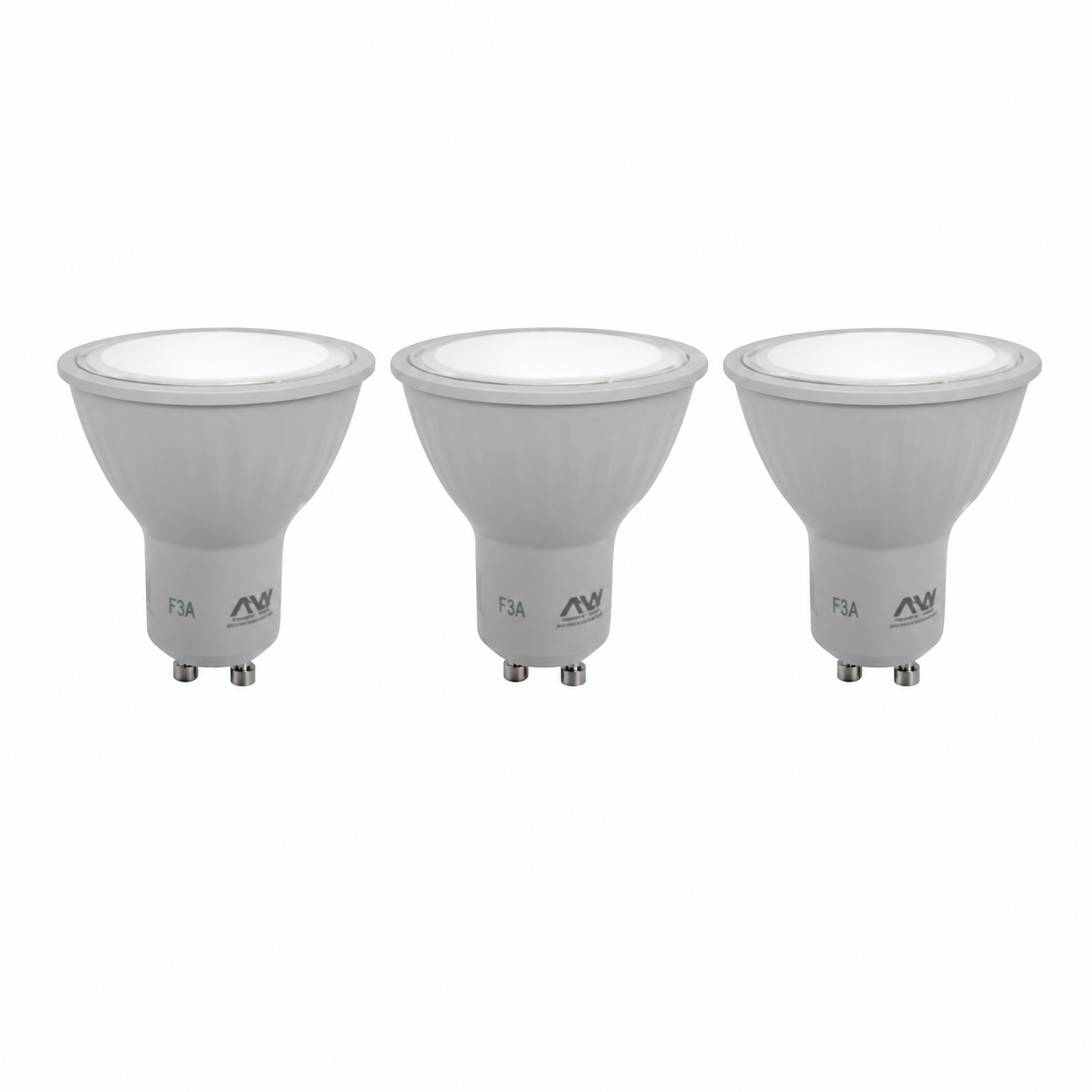 Pack of 3 Mort Bay LED Bulb GU10 85% Energy Saving, Instant Start 6.5W, 470lm