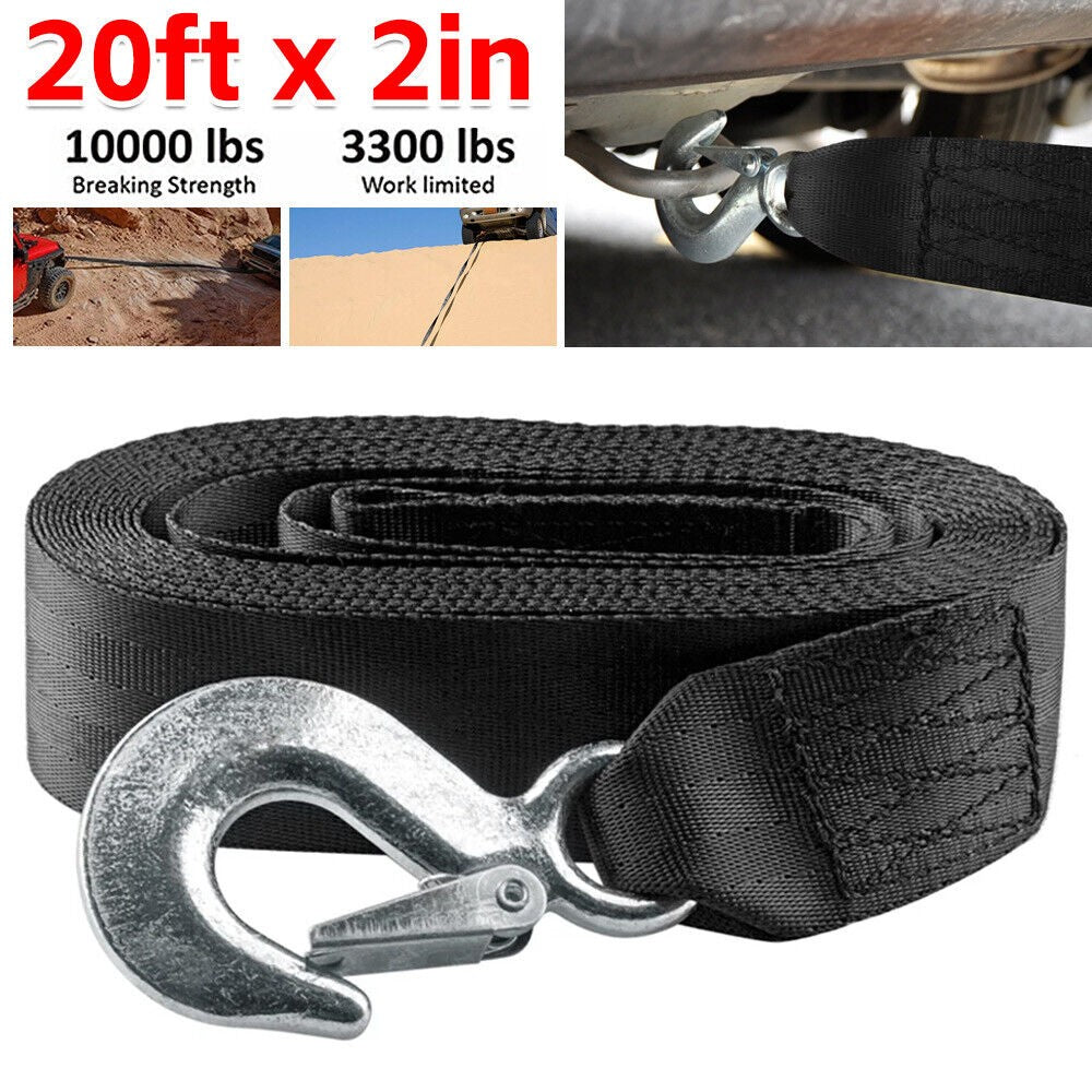 Marine Boat Trailer Hand Winch Strap Replacement Heavy 6M x 50MM Up to 10000lbs
