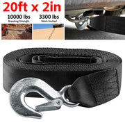 6M x 50MM Marine Boat Trailer Hand Winch Strap Replacement