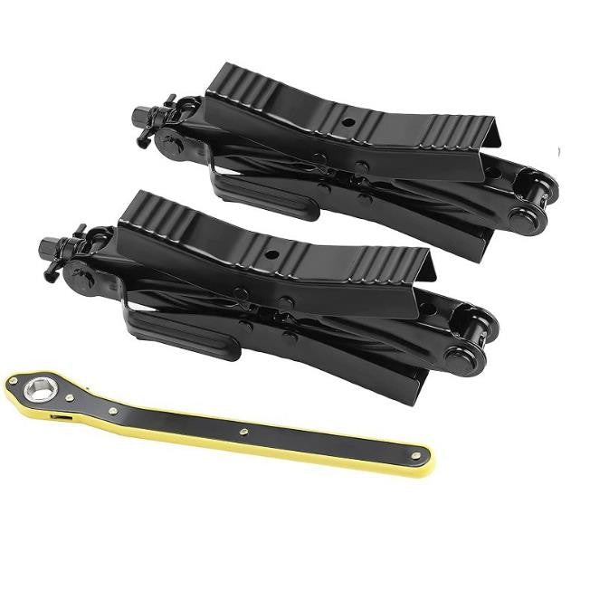 Wheel Chock Stabilizer Camper Scissor for RV Travel Trailers X chocks