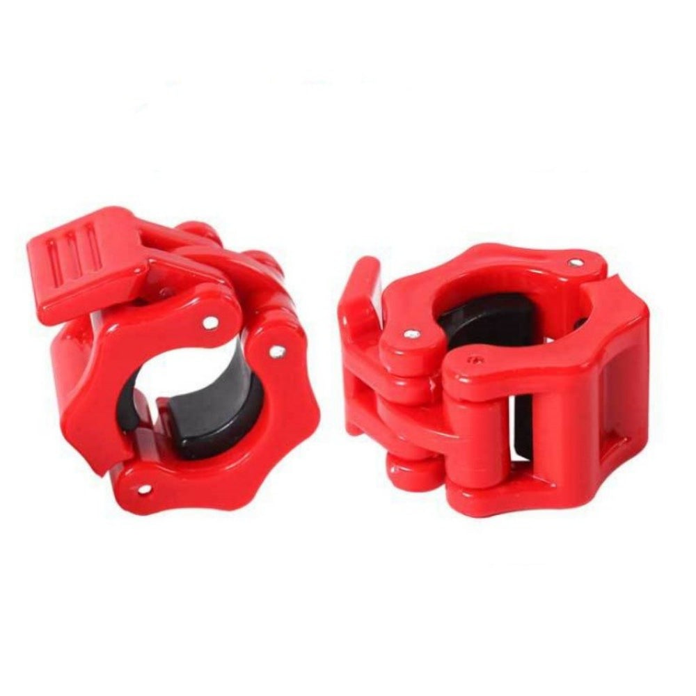 2x 25mm Barbell Clamp Collar Clip Olympic Weightlifting Lift Spring Dumbell Lock
