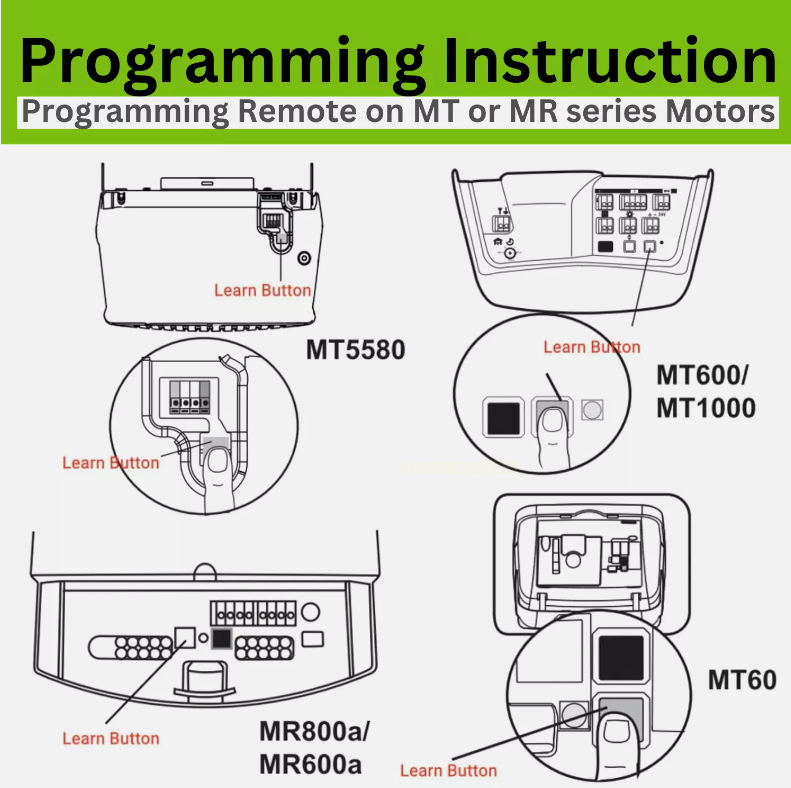 Merlin+ compatible replacement C945 CM842 C940 C943 Garage Door Remote Control