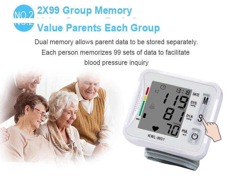 Wrist Blood Pressure Monitor