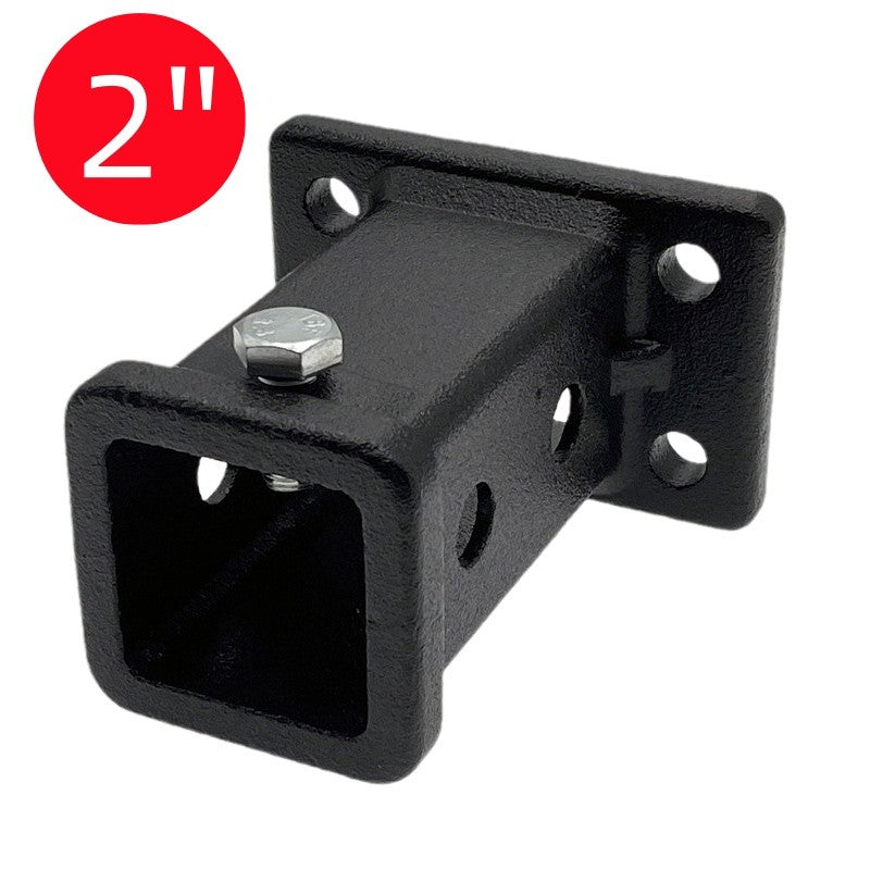 2 Inch Long Trailer Hitch Receiver Tube Boat Tow Hitch 4WD 1300kg+