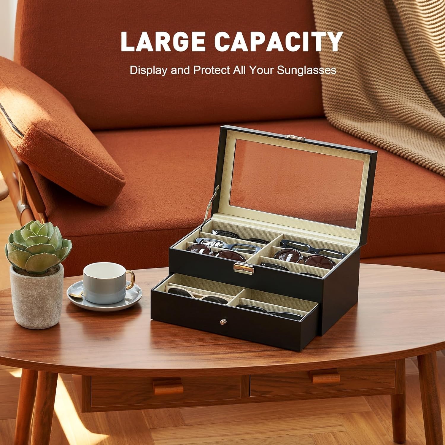 Sunglasses Organizer with 12 Slots