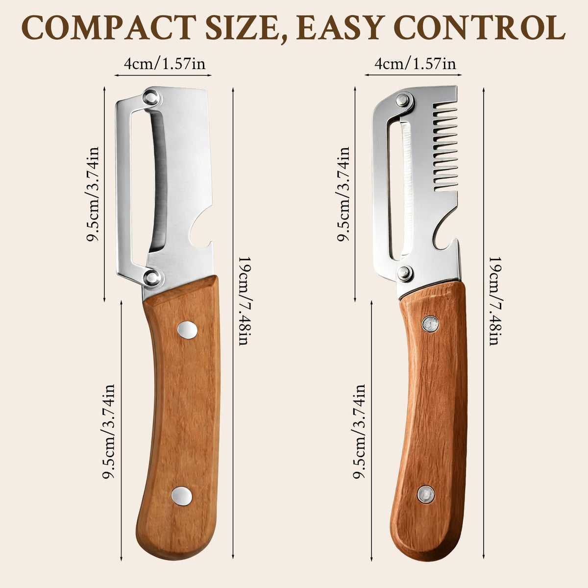 2xMulti-Functional Vegetable Peeler for Kitchen Fruit Peeler Knife Bottle Opener