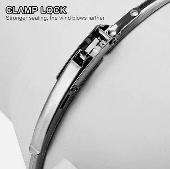 6" Silent Fan Extractor Duct Hydroponic Inline Exhaust Industrial Vent