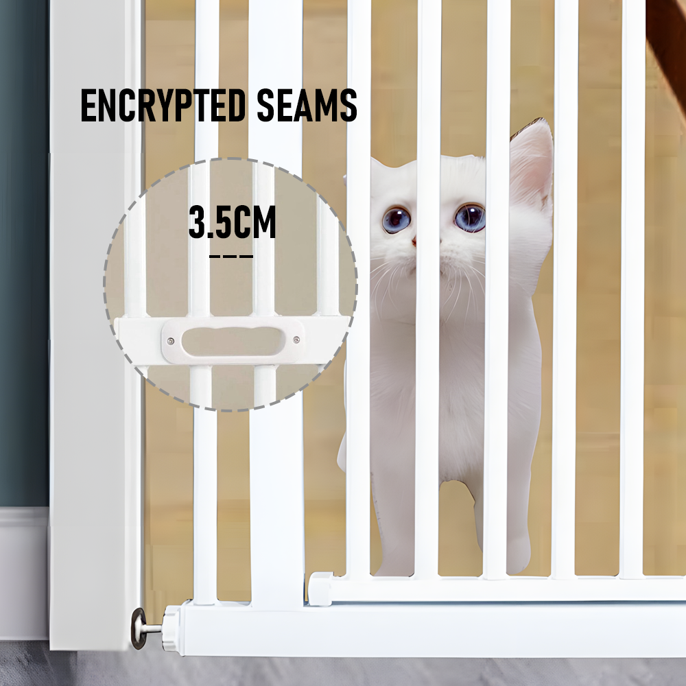 150cm Extra Tall Pet Security Gate Safety Guard Adjustable Fit Width 76-82CM