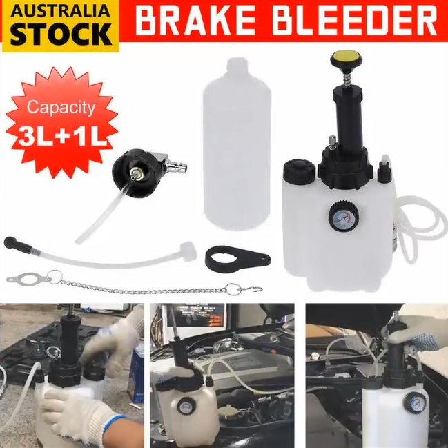 3L Manual Pressure Brake Clutch Bleeding System