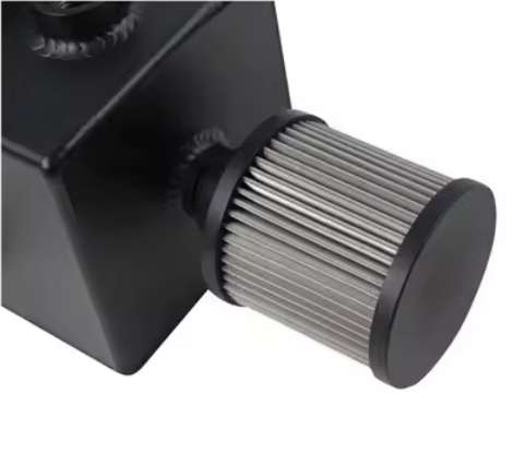 2L Oil Catch Can Reservoir Tank With Breather Filter Aluminum