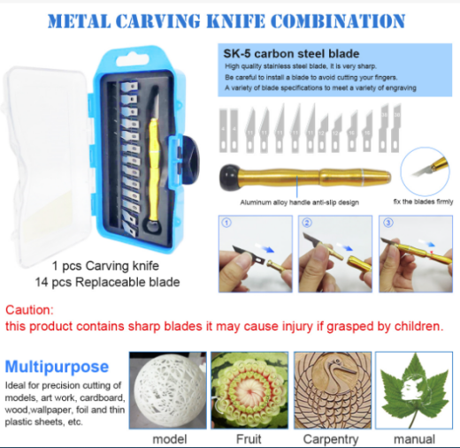 42PCS 3D Printer Accessories Tool Kit