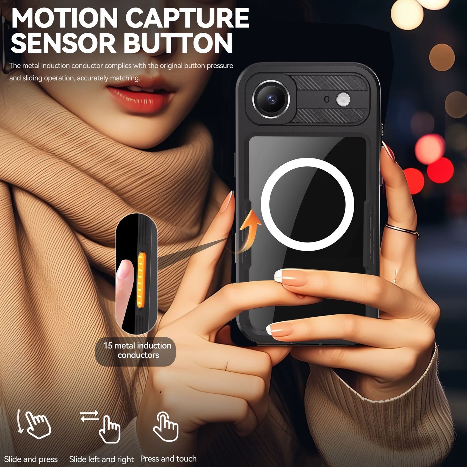 Waterproof Case Magsafe Shockproof Cover For iPhone 17 Air