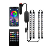 LED Car Interior Light Kit Ambient Lighting Accessories USB 12V Strip Lights