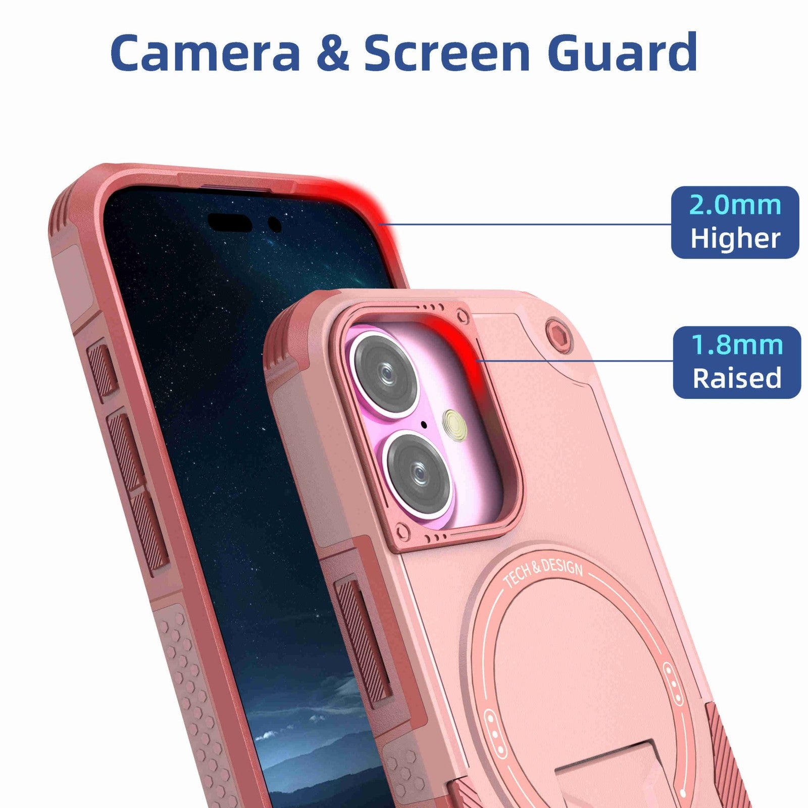 Case For iPhone 17 - Pink