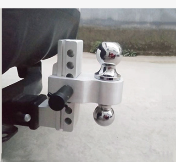 Adjustable Hitch Fits 2 Inch Trailer Receiver Tow Mount