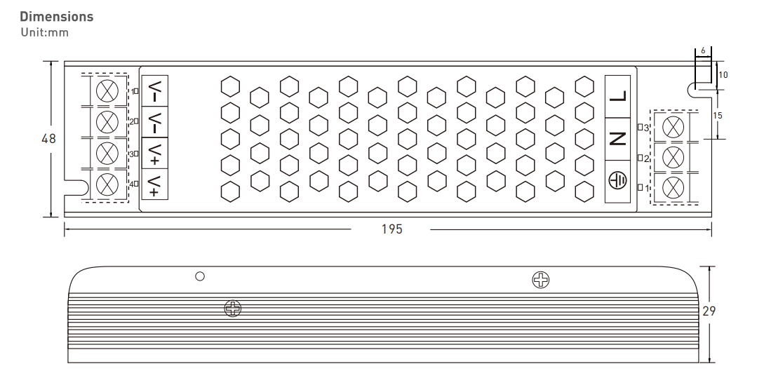 AC 240V to DC 12V 200W LED Driver Power Supply Transformer Adapter For LED Strip