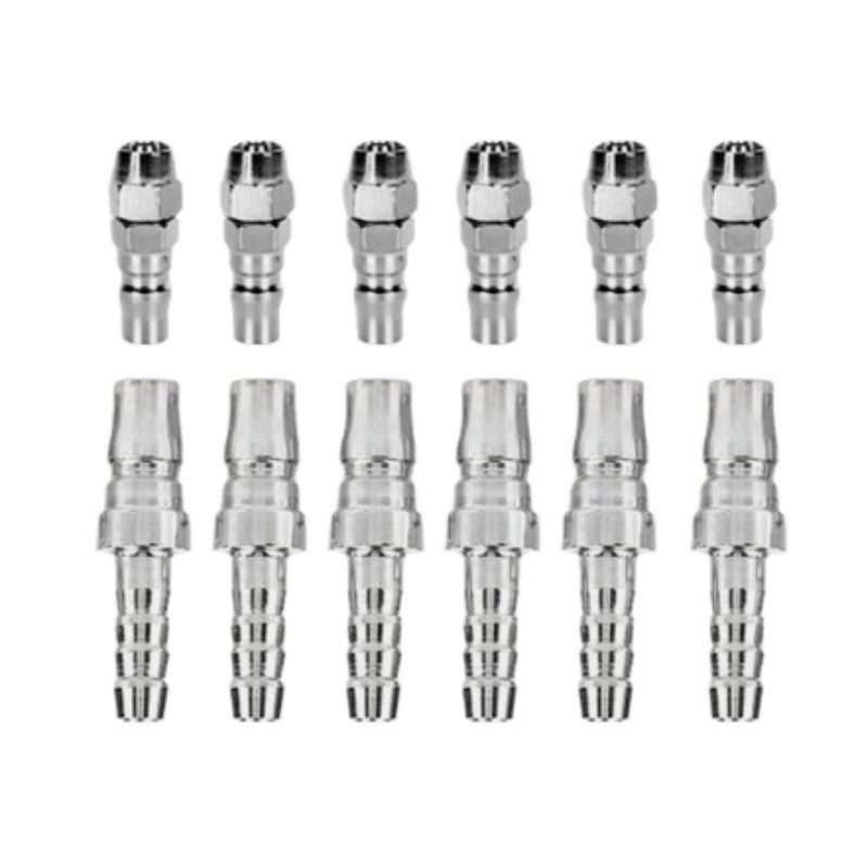 45x Air Hose Fittings Nitto Type Male Female Barb Coupler Compressor Tools Kit