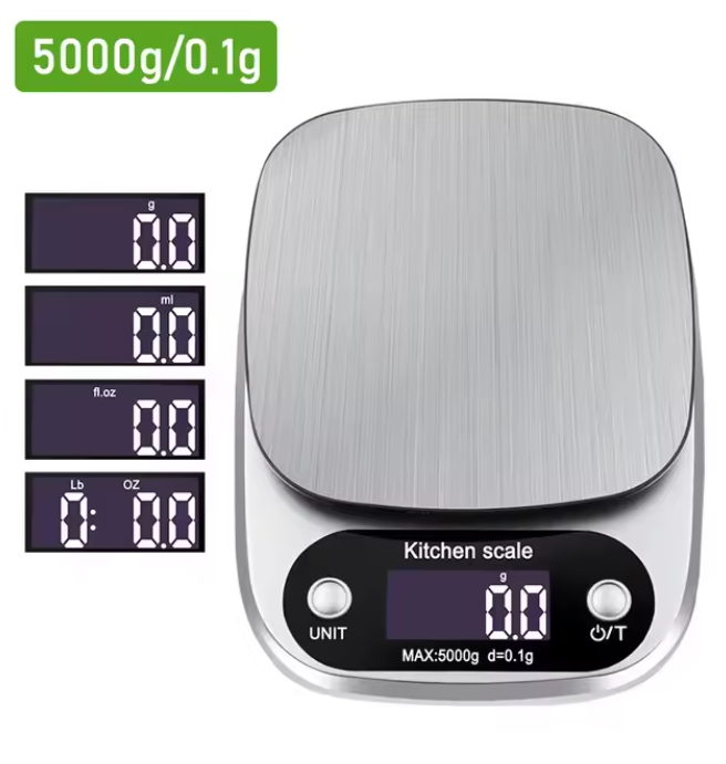 Kitchen Digital Scale 5kg/0.1g