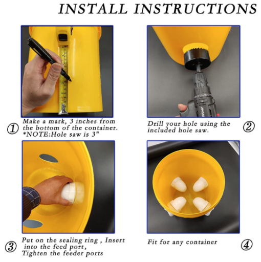 Poultry Pro Feeder Chicken Feeder