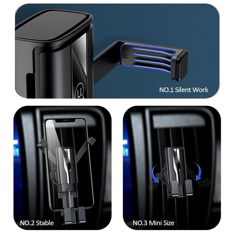 Phone Holder Stand Phone Car Holder Smartphone Holder Air Vent Clip Mount