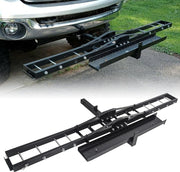 227kg Motorcycle Scooter DirtBike Carrier Hauler Hitch Mount Rack Ramp Anti Tilt