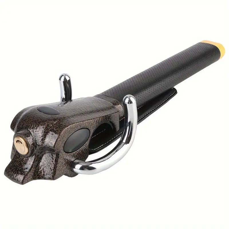 Foldable Car Vehicle Steering Wheel Anti Theft Devices Safety Lock Heavy Duty