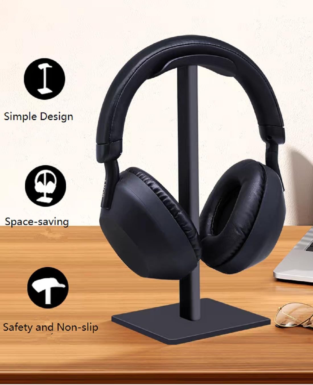 Portable Earphone Headset Hanger Headphone Stand