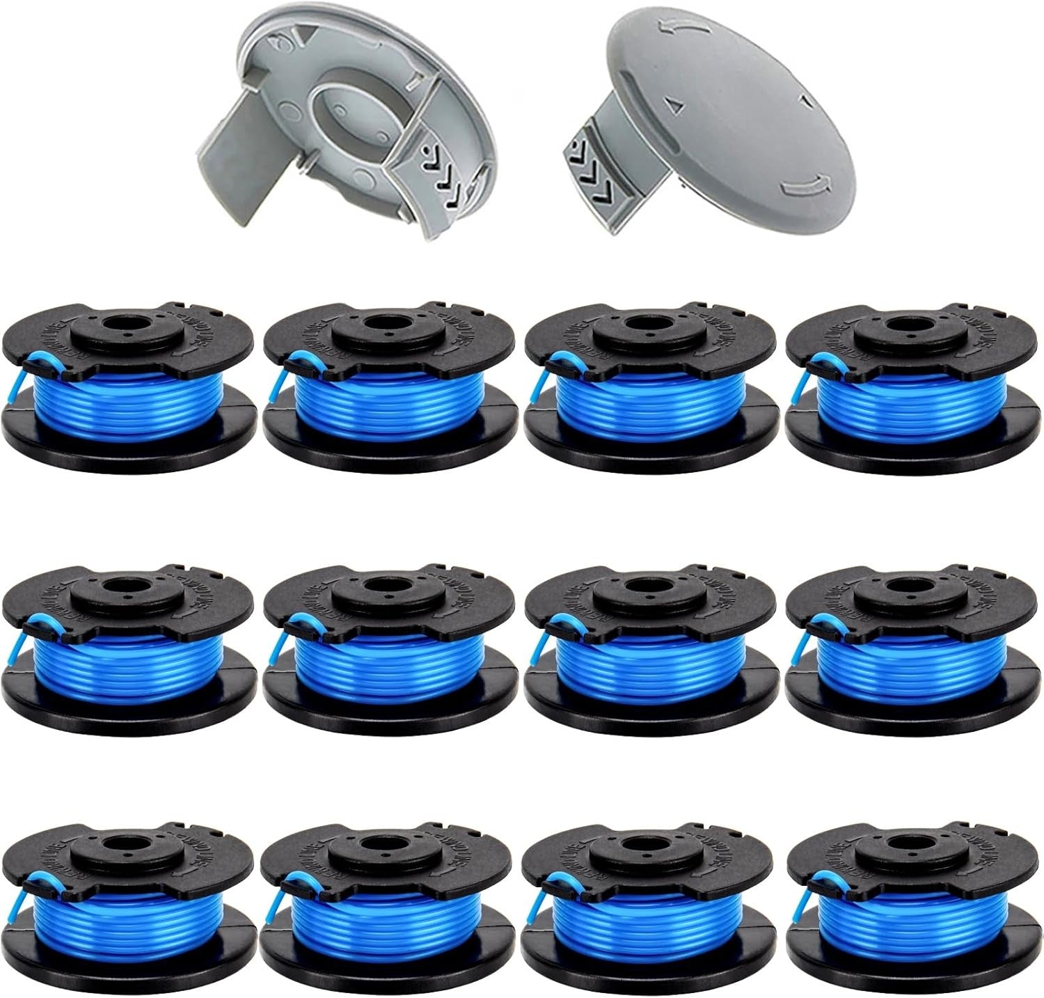 AC14RL3A String Trimmer Spool for Ryobi Weed Wacker String (12+3Pack)