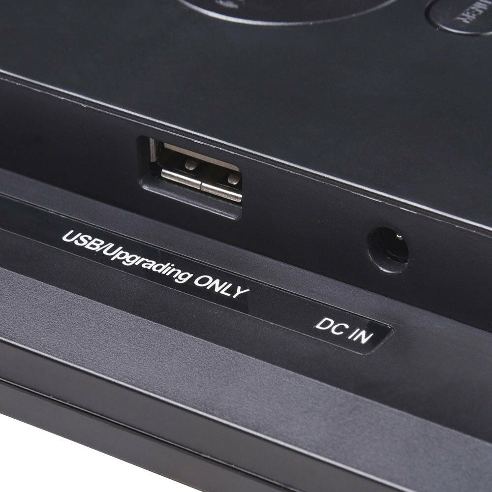 LED Clock Large Dementia Digital Wall Calendar Time Day Week Year Black