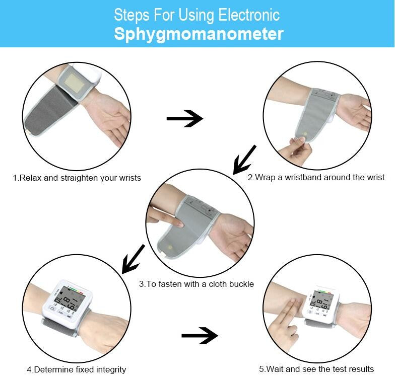 Wrist Blood Pressure Monitor