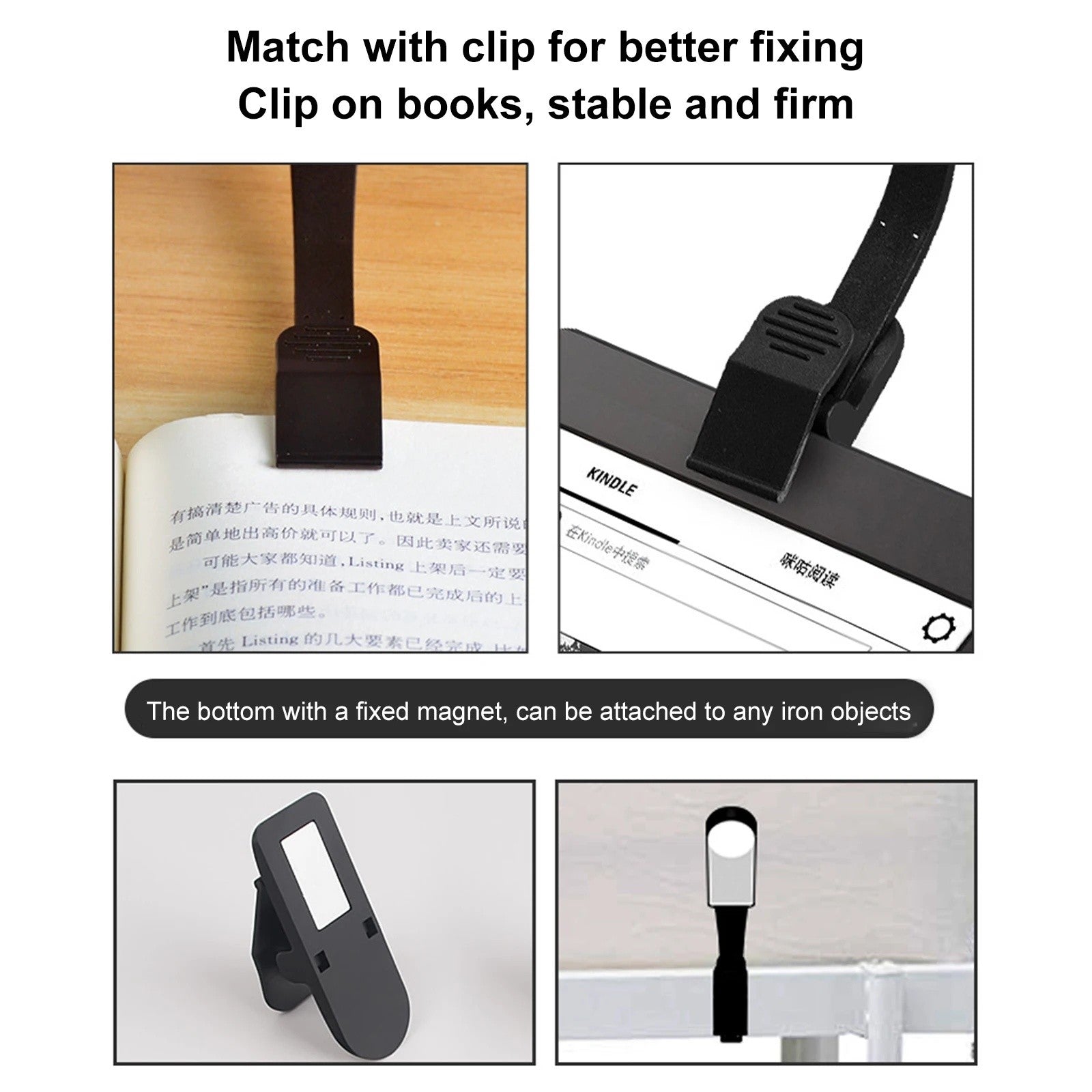 Clip On LED Book Reading Light