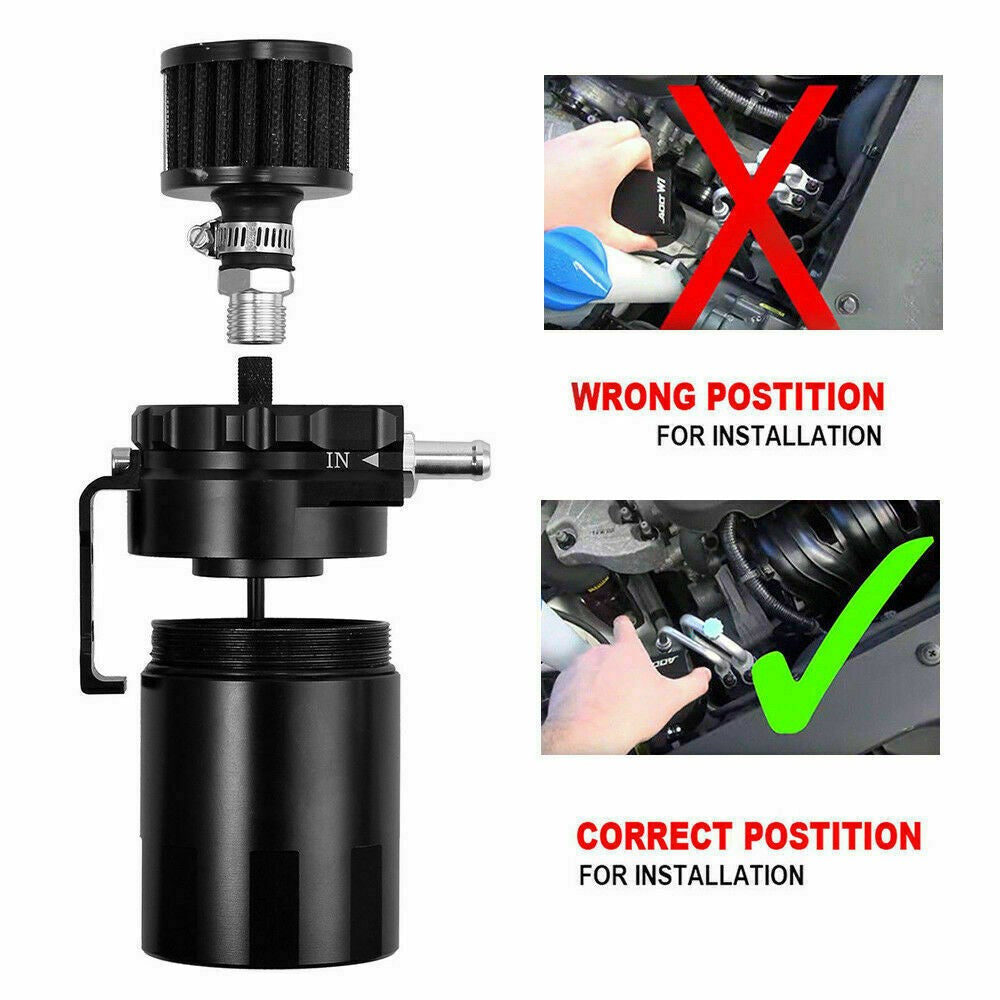 Oil Catch Can with Breather 300ml