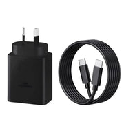 45W Fast USB Type C Charger + 1M Cable for Samsung Type C Android Phone Charging