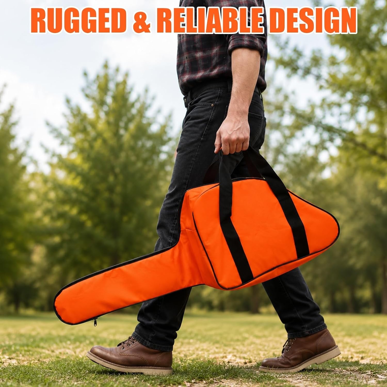 20" Chainsaw Carrying Bag Oxford Fabric Case Protective Storage Portable