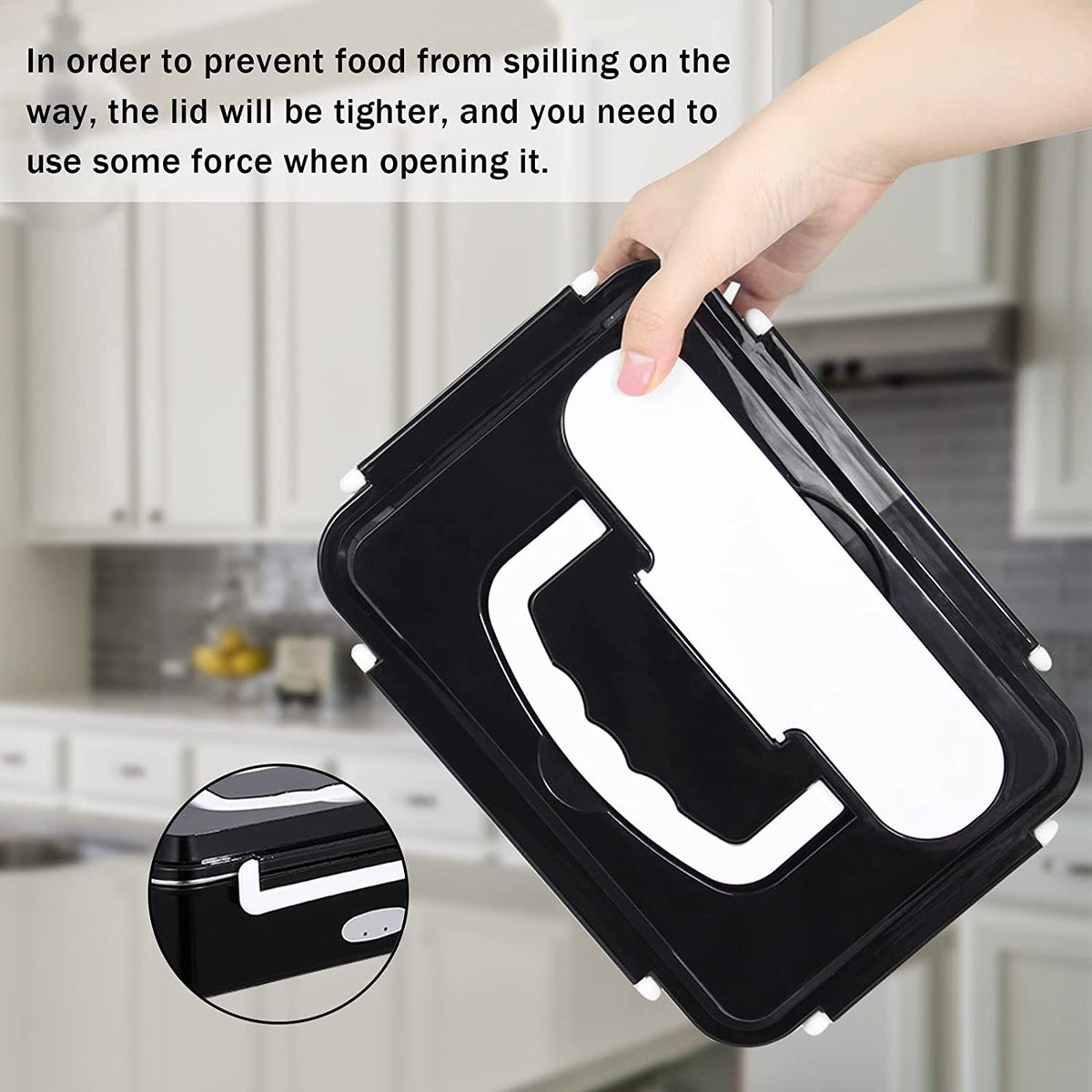 12V 24V 240V Electric Lunch Box Food Heater Heating Lunchbox Food Warmer for Car
