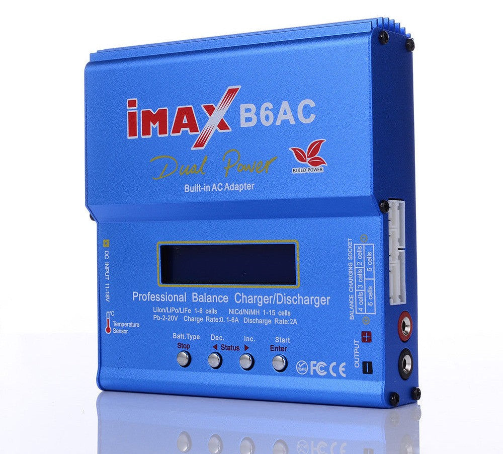 iMax B6AC 80W RC Lipo NiMh Digital Battery Balance Charger Discharger Control