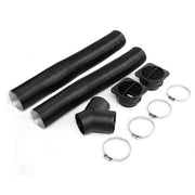 75mm 100cm Diesel Heater Air Pipe Duct Ducting Heating Hose Clip Outlet
