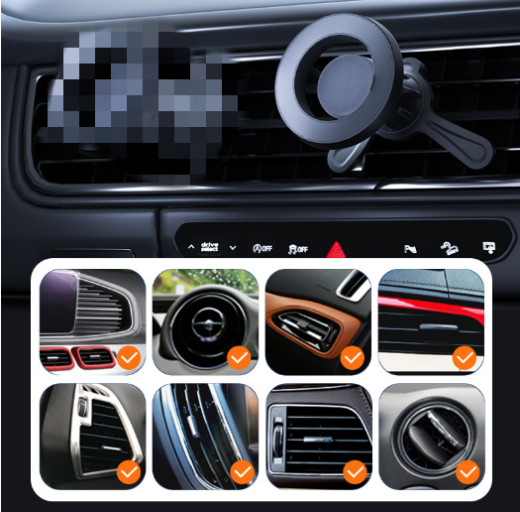 Magnetic Car Phone Holder Magnetic for Air Vent / Dashboard