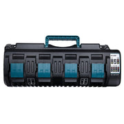 18V 4-Port Charger for Makita Lithium Battery