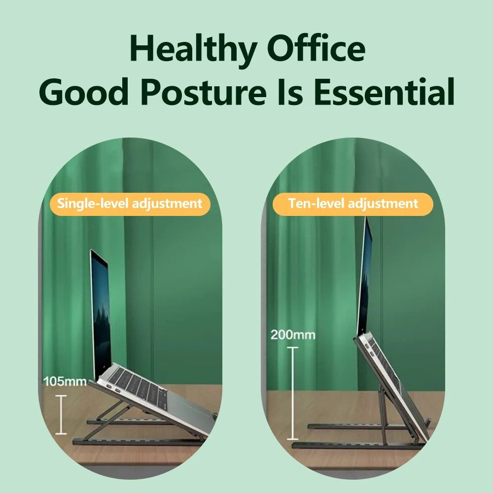 Portable Adjustable Laptop Stand Foldable